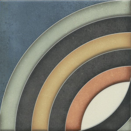 Декор HGD\A556\5009 Фантазия 2 орнамент (20см*20см*6,9мм) (10шт/0,4м2) матовый, шт.