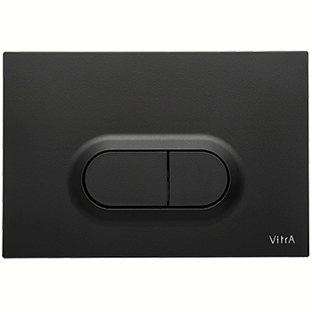 Кнопка смыва VitrA Loop O, цвет Матовый Черный Кнопка смыва VitrA Loop O, цвет Матовый Черный