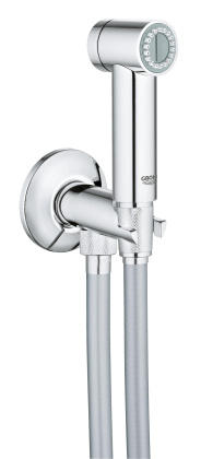 Гигиенический душ с угловым вентилем, 1 вид струи, GROHE Sena, хром, (26329000) Гигиенический душ с угловым вентилем, 1 вид струи, GROHE Sena, хром, (26329000)