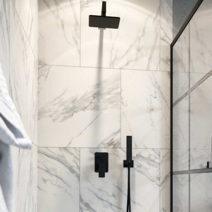 Система для душа скрытого монтажа EXCELLENT Keria AREX.SET.2045BL (черный мат) Система для душа скрытого монтажа EXCELLENT Keria AREX.SET.2045BL (черный мат)