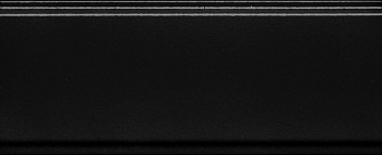 Бордюр BDA002R Даниэли черный обрезной 30*12*13 (уп/9шт), шт