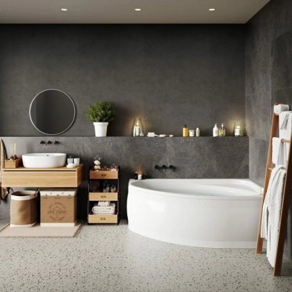 Акриловая ванна VAGNERPLAST HAPI 170x110 Right Акриловая ванна VAGNERPLAST HAPI 170x110 Right