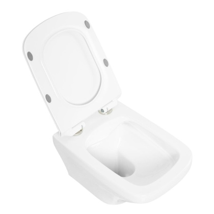 SELA Сиденье дюропласт, soft close, металлическое крепление, BB3201SC SELA Сиденье дюропласт, soft close, металлическое крепление, BB3201SC