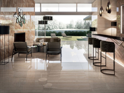 Риальто песочный светлый обрезной 60x119,5x0,9