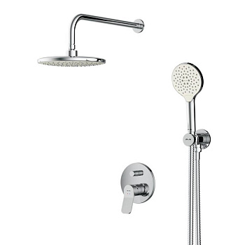 FP85A1RH20 X-Joy TouchReel, набор: Нажимной Смеситель д/в/душа, верхний душ 220 мм, держатель д/верхн.ду FP85A1RH20 X-Joy TouchReel, набор: Нажимной Смеситель д/в/душа, верхний душ 220 мм, держатель д/верхн.ду