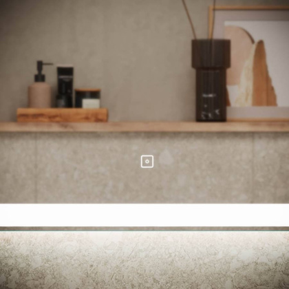 Зеркало для ванной комнаты SANCOS City 600х800 c  подсветкой ,арт. CI600 Зеркало для ванной комнаты SANCOS City 600х800 c  подсветкой ,арт. CI600