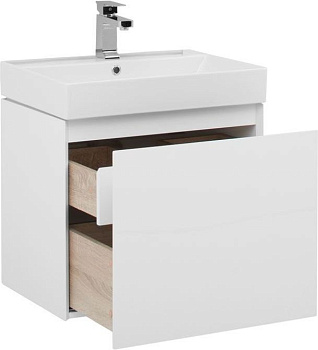 Тумба под раковину Aquanet Йорк 60 белый