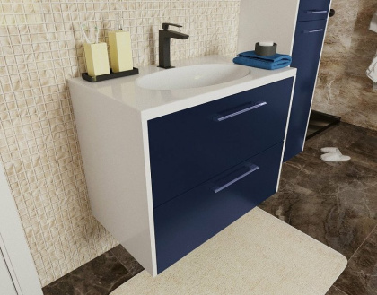 Комплект мебели Vegas 1000х450 подвесной 2 ящика (ШхГхВ) 998х446х607