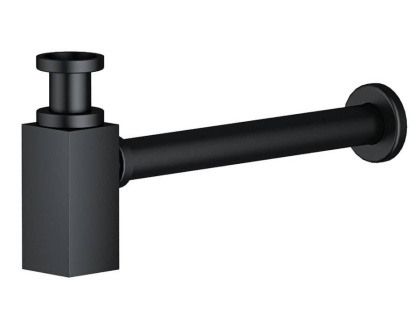 Сифон Timo 959/03L для раковины черный Сифон Timo 959/03L для раковины черный