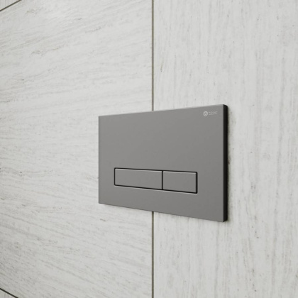 Клавиша смыва Point Меркурий PN44831GM для инсталляции, графит Клавиша смыва Point Меркурий PN44831GM для инсталляции, графит