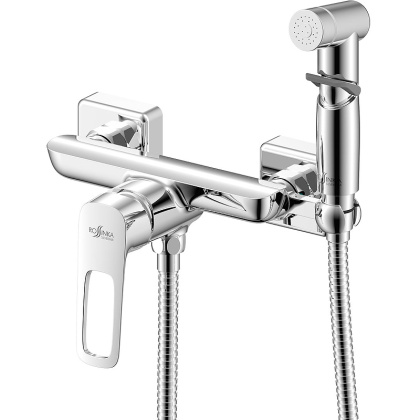 Смеситель Rossinka RS46-52 с гигиеническим душем