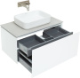 Тумба под раковину Allen Brau Infinity 85 1.21002.WM белый матовый