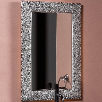 Зеркало AURA 60*90 серебро, с подсветкой 538 Boheme Зеркало AURA 60*90 серебро, с подсветкой 538 Boheme