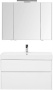 Мебель для ванной Aquanet Бруклин 100 белый Мебель для ванной Aquanet Бруклин 100 белый