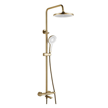 Душевая стойка с термостатом ROSE R39G R3936G Душевая стойка с термостатом ROSE R39G R3936G