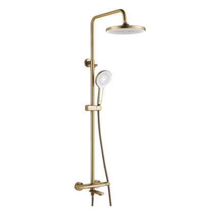 Душевая стойка с термостатом ROSE R39G R3936G Душевая стойка с термостатом ROSE R39G R3936G