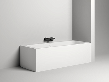 Ванна из литьевого мрамора Salini Orlanda Axis 180х80 103212M матовая