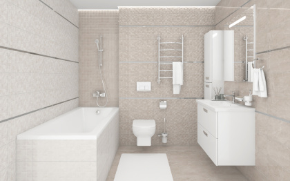 Royal Декор мозаичный кофейный MM60076 20х60 Royal Декор мозаичный кофейный MM60076 20х60