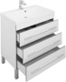 Мебель для ванной Aquanet Верона 75 белый (напольный 3 ящика) Мебель для ванной Aquanet Верона 75 белый (напольный 3 ящика)
