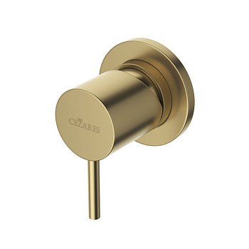 LEAF-DIM-L-SR Встраиваемый однорычажный смеситель на 1 выход, исполнение Sunrise