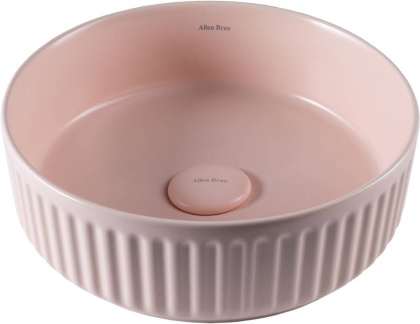 Раковина накладная Allen Brau Fantasy Line 36 4.11032.SM розовый Раковина накладная Allen Brau Fantasy Line 36 4.11032.SM розовый