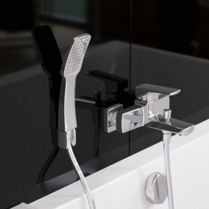 Душевой гарнитур точечный EXCELLENT Point square ARAC.SY.300 (хром)