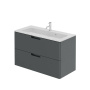 Тумба с раковиной Creto Bravo Gray 100 см Тумба с раковиной Creto Bravo Gray 100 см