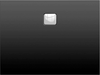 Акриловый душевой поддон Riho Basel 406 120x80 черный матовый, накладка хром DC161700000000S Акриловый душевой поддон Riho Basel 406 120x80 черный матовый, накладка хром DC161700000000S