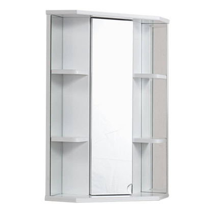 Шкаф-зеркало Onika Кредо 35 белый, универсальный, угловой Шкаф-зеркало Onika Кредо 35 белый, универсальный, угловой