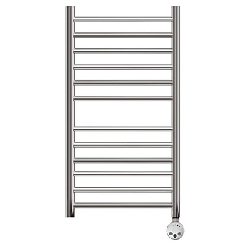 Полотенцесушитель электрический Point Аврора PN10148SE П12 400x800 левый/правый, хром Полотенцесушитель электрический Point Аврора PN10148SE П12 400x800 левый/правый, хром