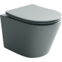 Подвесной унитаз Balearica Rimless (цвет Антрацит Матовый) Подвесной унитаз Balearica Rimless (цвет Антрацит Матовый)