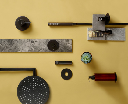 Душевой гарнитур Origin с ручным душем, цвет
черный матовый Душевой гарнитур Origin с ручным душем, цвет
черный матовый