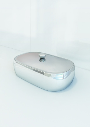 Шкатулка для украшений Sensation большая, 19х7х12 см, хром, A3022000