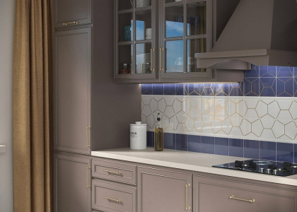 Декор OP\В181\17064 Витраж желтый 15*15*6.9 (уп\38шт), шт