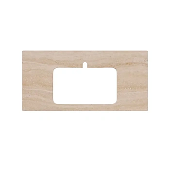 Столешница из керамогранита Риальто 100, бежевая, PL2.SG560420R\100