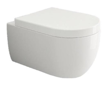 Чаша унитаза подвесного Bocchi V-Tondo 1416-001-0129 белая Чаша унитаза подвесного Bocchi V-Tondo 1416-001-0129 белая