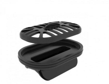 13701204 Душевой лоток Pestan Confluo Frameless Line 650 Black Glass Исполнение: Хром матовый, глянцевое черное стекло  13701204 Душевой лоток Pestan Confluo Frameless Line 650 Black Glass Исполнение: Хром матовый, глянцевое черное стекло