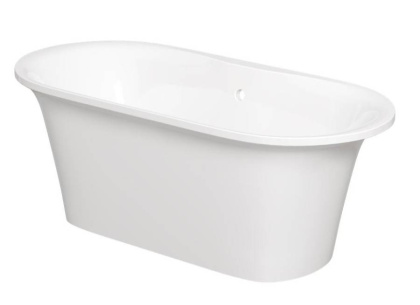 Ванна из литьевого мрамора Creto Aurora 170x80 белая, 8-1111 Ванна из литьевого мрамора Creto Aurora 170x80 белая, 8-1111