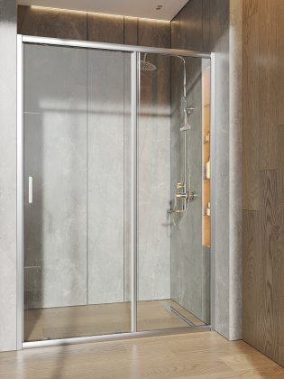 Душевая дверь Orange E02-130TCR в нишу, 130х190