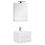 Комплект мебели для ванной Aquanet Нота 58 белый (камерино)