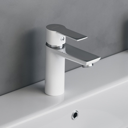 840210000 Origin Elegance Смеситель для умывальника без дк Белый