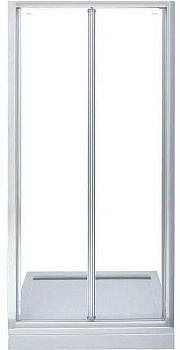 Душевая дверь Aquanet Alfa NAA6422 80, прозрачное стекло