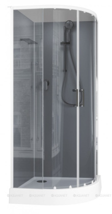 Душевая кабина Aquanet Passion EVO R white 90x90 набор 3