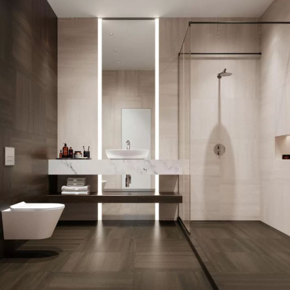 Про Дабл коричневый обрезной 30x60x0,9