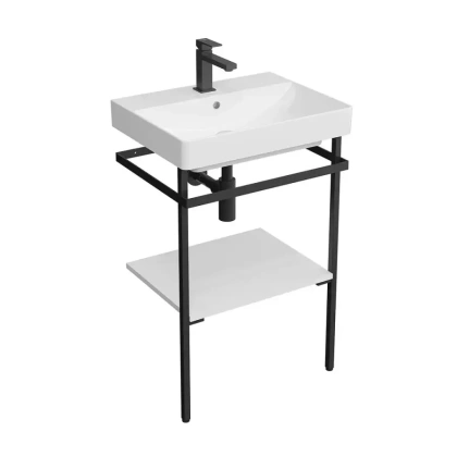 Металлическая структура PRO 55 напольная, черная матовая Металлическая структура PRO 55 напольная, черная матовая