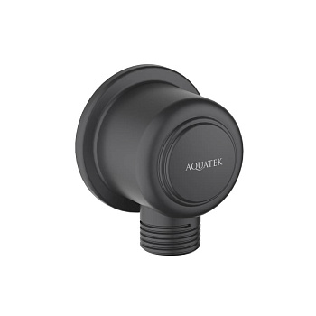 Шланговое подсоединение AQUATEK, матовый черный AQ2461MB КЛАССИК Шланговое подсоединение AQUATEK, матовый черный AQ2461MB КЛАССИК