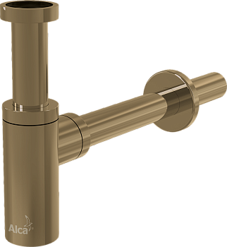 Сифон для умывальника DN32 DESIGN, GOLD-мат Сифон для умывальника DN32 DESIGN, GOLD-мат