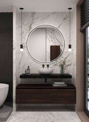 Столешница прямая FLAT NERO MARQUINA 1210*460*70