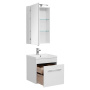 Мебель для ванной Aquanet Августа 58 белый (ручка хром) Мебель для ванной Aquanet Августа 58 белый (ручка хром)