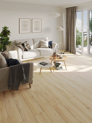 Ламинат Egger 8/33 Classic WV4 Дуб Мелба Бежевый